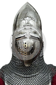 Knight helmet