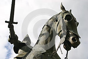 Knight on his Horse - in France