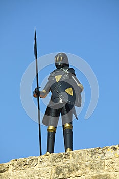 Knight's armor at Rhodes island in Greece