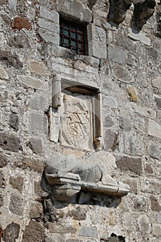 Knight Symbols in Bodrum Castle