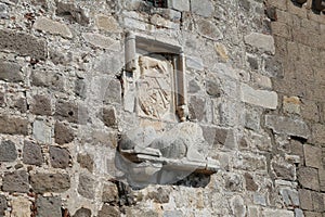 Knight Symbols in Bodrum Castle