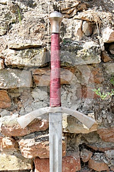 Knightly sword photo