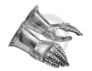 Knights gauntlets ancient armour medievil