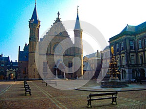 Knights Hall Netherlands Ridderzaal historic