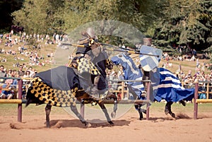 Knights Jousting