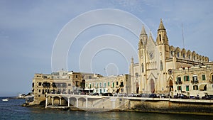 Knisja tal-Karmnu, Spinola Bay, Tas-Sliema, Malta