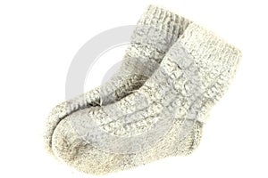 Knit Wool Socks