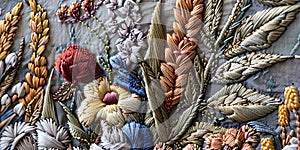 knitted background, web banner design, wool, yarn,