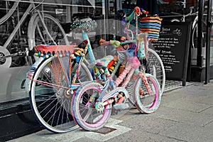 Knitted bicycles