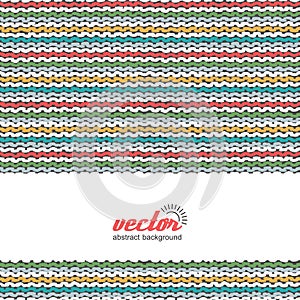 Knitted colorful background.