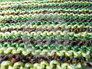 Knitted fabric. Knitting texture. Macro shooting. Background image. Hobbies leisure crafts