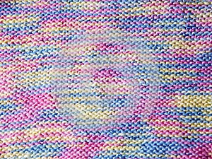 Knitted fabric texture