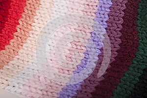 Knitted fabric texture