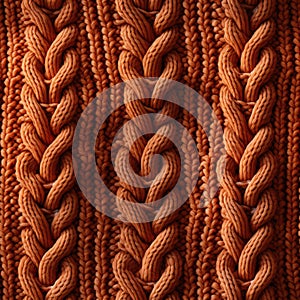 Knitted pattern, knit fabrique, seamless digitally generated background photo