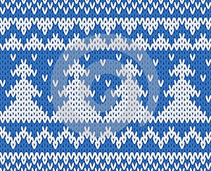 Knitted seamless pattern