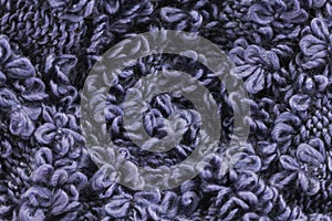 Knitted texture background close up