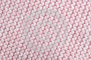 Knitted wool scarf fabric texture background