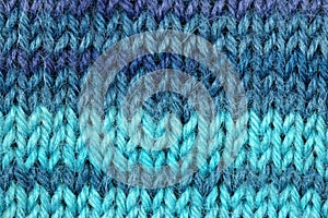 Knitted wool texture photo