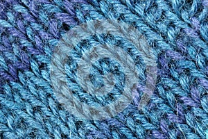 Knitted wool texture