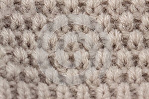 Knitted wool texture. abstract background