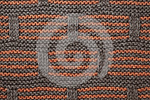 Knitted woollen texture background