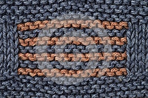 Knitted woollen texture background