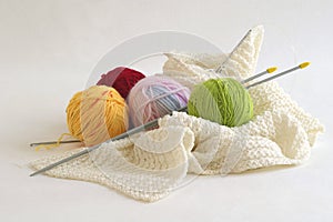 Knitting photo