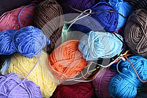 Knitting cotton yarns selection colection