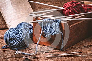 Knitting and crochet