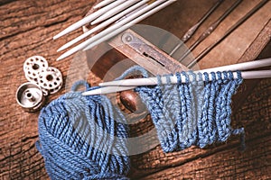 Knitting and crochet