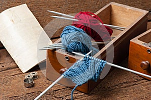 Knitting and crochet