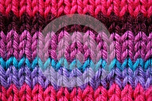 Knitting pattern photo