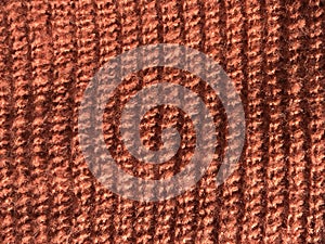 Knitting pattern. knitting woolen background, knitting