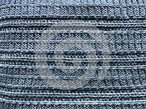 Knitting pattern. knitting woolen background, knitting
