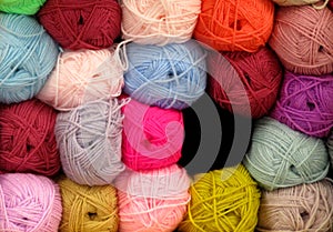 Knitting Wool Balls.