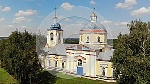 Knjazhaja Baygora, Russia, Church of Nativity of Christ in 1815 built
