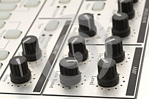 Knobs on a Drum Machine photo