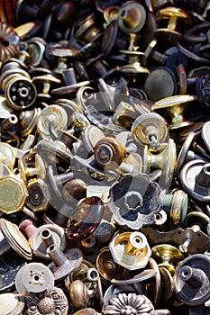 Knobs at flea market