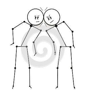 Knock Heads Black and White