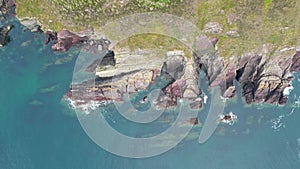 Knockadoon Head signal tower in county Cork, Ireland,