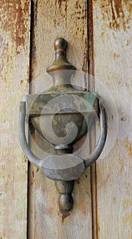 Knocker with antique look photo