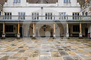 Knole House Courtyard