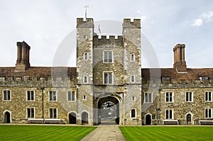 Knole House Entrance to Outer Courtyard