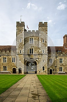 Knole House Entrance to Outer Courtyard