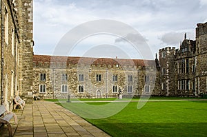 Knole House Outer Courtyard