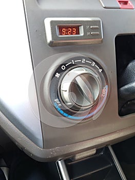 Knop air conditioning car