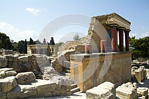 Knossos, Crete in Greece