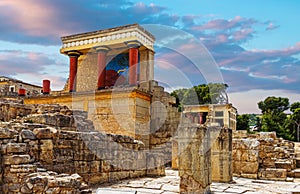 Knossos.Crete photo
