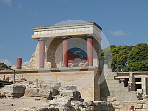 Knossos Kreta photo