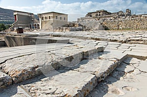 Knossos Minoan palace, Crete, Greece photo